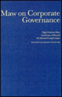 Maw on Corporate Governance - Nigel Graham Maw, Peter Lane, Michael Craig-Cooper, Peter Lane of Horsell, Alison Alsbury, Alexander of Weedon QC