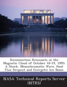 Reconnection Remnants in the Magnetic Cloud of October 18-19, 1995: A Shock, Monochromatic Wave, Heat Flux Dropout and Energetic Ion Beam - Nasa Technical Reports Server (Ntrs)