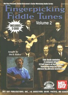 Fingerpicking Fiddle Tunes, Volume 2 [With 3 CDs] - Duck Baker