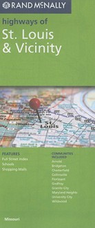 St. Louis, Missouri Map - Rand McNally, Rand Mcnally Paper Folded Map