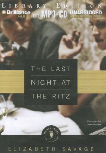 The Last Night at the Ritz - Elizabeth Savage