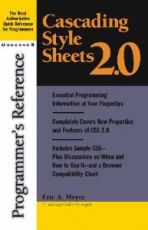 Cascading Style Sheets 2.0 Programmer's Reference - Eric A. Meyer