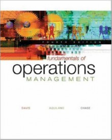 Fundamentals of Operations Management with Student CD-ROM and Powerweb - Mark Davis, Nicholas J. Aquilano, Richard B. Chase