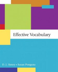 Effective Vocabulary - Susan G. Pongratz