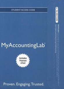 New Myaccountinglab with Pearson Etext -- Access Card -- For College Accounting - Jeffrey Slater