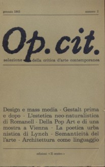 Op.Cit. n.2/gennaio 1965 - AA.VV.