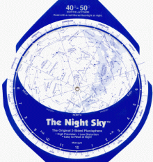 The Night Sky: The Original 2 Sided Planisphere - David S. Chandler