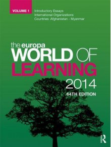 The Europa World of Learning 2014 - Europa Publications