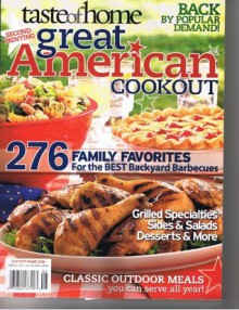 Taste of Home Great American Cookout (Back By Popular Demand 276 Family Favorites) - Catherine Cassidy