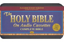 King James Version Complete Dramatized Deluxe Vinyl Case - Alexander Scourby