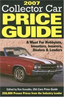 Collector Car Price Guide - Ron Kowalke