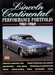 Lincoln Continental 1961-1969 Performance Portfolio - R.M. Clarke