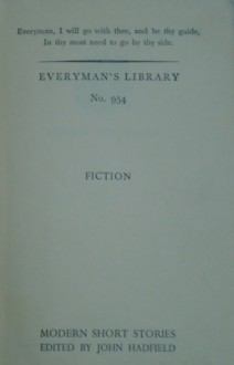 Modern short stories - Everyman's library No. 954 - John Hadfield