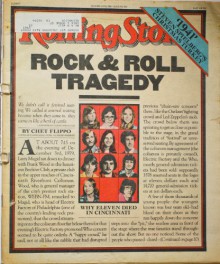 Rolling Stone Magazine (Rock & Roll Tragedy) - Jann S. Wenner