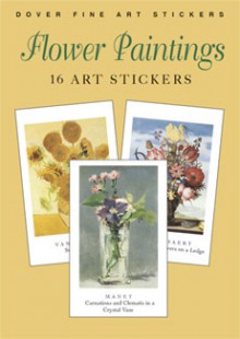 Flower Paintings: 16 Art Stickers - Anna Samuel