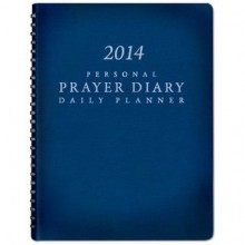 2014 Personal Prayer Diary and Daily Planner (Navy Blue) - Ywam Publishing