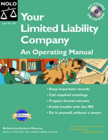 Your Limited Liability Company: An Operating Manual "With CD" [With CDROM] - Anthony Mancuso