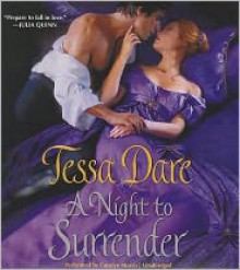 A Night to Surrender (Audible Audio) - Tessa Dare, Carolyn Morris