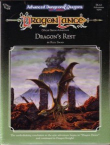 Dragon's Rest (AD&D 2nd Ed. Fantasy Roleplaying, Dragon Lance Adventure + Map, DLA3) - TSR Inc.