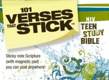 101 Verses That Stick for Teens: NIV Teen Study Bible - Zonderkidz