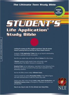 Student's Life Application Bible: New Living Translation, burgundy bonded leather - Tyndale