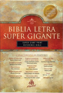 Biblia Letra Super Gigante - Anonymous, Broadman and Holman Espanol Editorial Staff