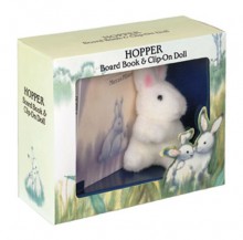 Hopper Board Book and Clip-On Doll - Marcus Pfister