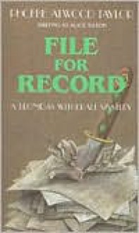 File for Record - Phoebe Atwood Taylor, Alice Tilton