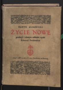 Życie nowe - Dante Alighieri