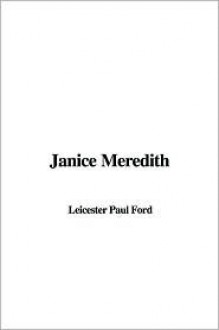 Janice Meredith - Leicester Paul Ford