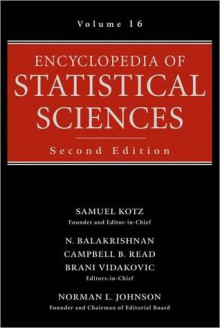 Encyclopedia of Statistical Sciences, Volume 16 Index - Samuel Kotz