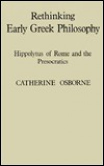 Rethinking Early Greek Philosophy: Cabs and Capitalism in New York City - Catherine Osborne