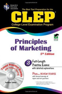 CLEP Principles of Marketing w/ TestWare CD - James E. Finch, James R. Ogden, Denise T. Ogden