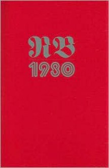 RB 1980: The Rule of St. Benedict in Latin and English with Notes - St. Benedict of Nursia, Timothy Fry, Timothy Horner, Augusta Raabe