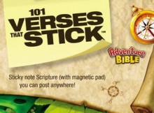 101 Verses That Stick for Kids: Adventure Bible - Zonderkidz