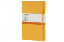 Moleskine Classic Notebook, Large, Ruled, Orange Yellow, Hard Cover (5 x 8.25) (Classic Notebooks) - NOT A BOOK