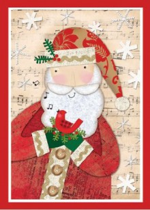 Merry Musical Santa Boxed Holiday Cards - Sellers Publishing, Inc.