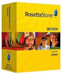 Rosetta Stone Version 3 German Level 1 & 2 Set with Audio Companion - Rosetta Stone