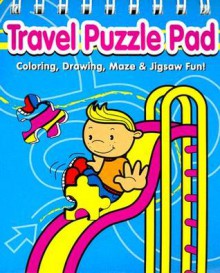 Travel Puzzle Pad: Blue - Yoyo Books