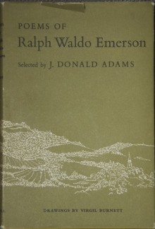 Poems of Ralph Waldo Emerson - J. Donald Adams, Virgil Burnett