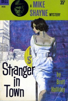 Stranger in Town - Brett Halliday, Robert McGinnis