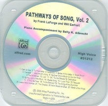 Pathways of Song, Volume 2: High Voice - Frank LaForge, Will Earhart, Sally Albrecht