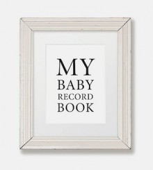 My Baby Record Book - Geoff Blackwell