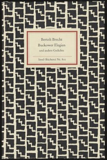 Buckower Elegien und andere Gedichte - Bertolt Brecht