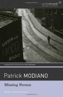 Missing Person - Patrick Modiano