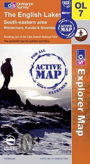 MAP: The English Lakes South Eastern Area (Os Explorer Map Active) - NOT A BOOK