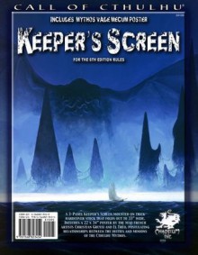 Call of Cthulhu Keeper's Screen (for 6th edition) - Chaosium, Charlie Krank, Christian Grussi, El Théo