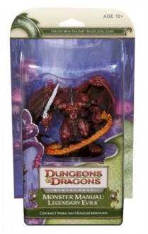 TOY: NOT A BOOK Monster Manual: Legendary Evils: A D&D Miniatures Booster Expansion (D&D Miniatures Product) - Figures May Vary - NOT A BOOK