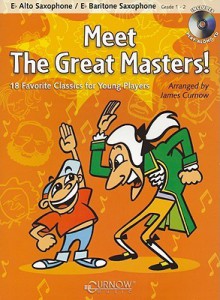 Meet the Great Masters!: 18 Favorite Classics for Young Players [With CD (Audio)] - James Curnow