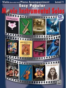 Easy Popular Movie Instrumental Solos for Strings: Viola, Book & CD - Alfred A. Knopf Publishing Company, Tod Edmondson, Ethan Neuburg